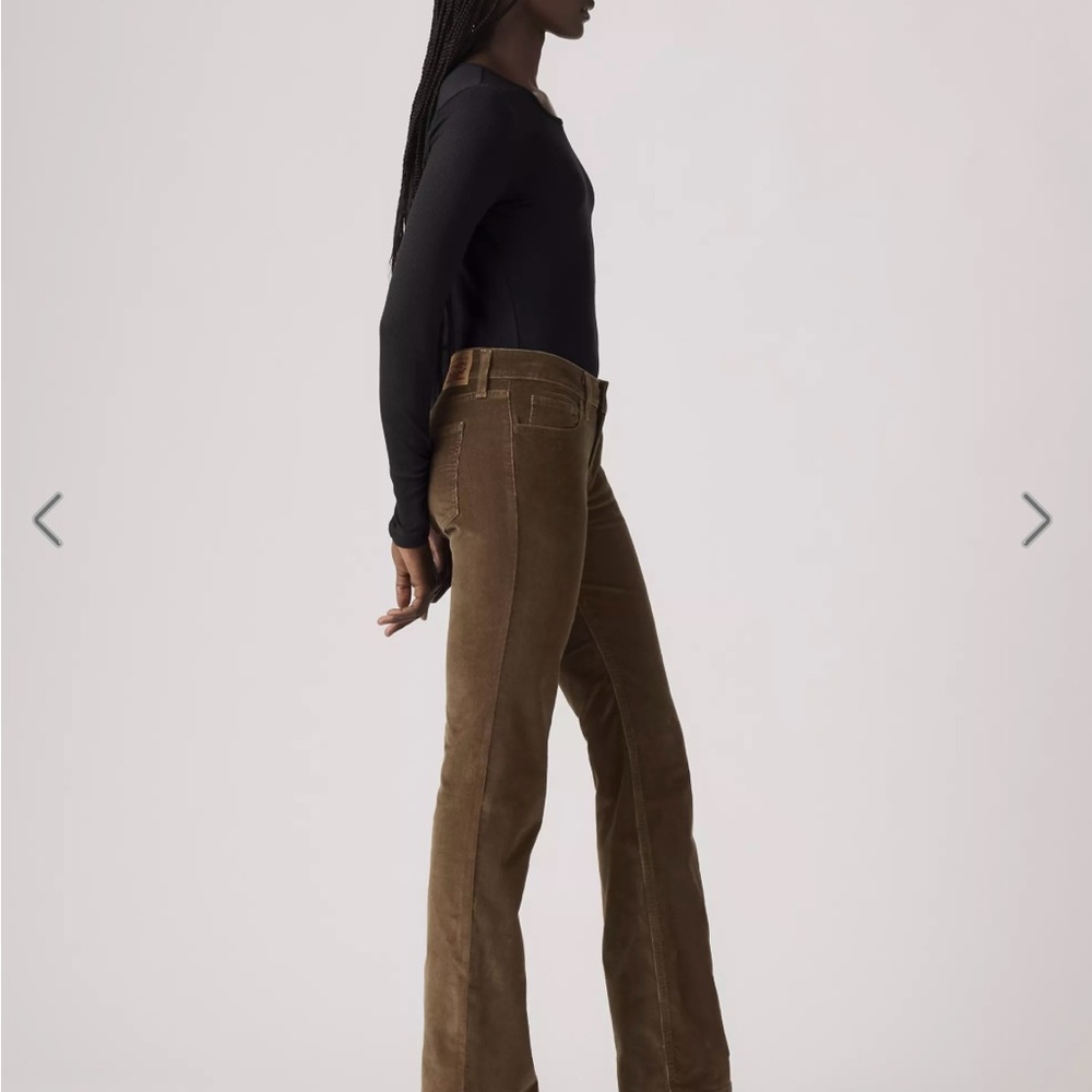 Levi's Brown Boot Cut cordaroy Pants - Picture 3 of 7